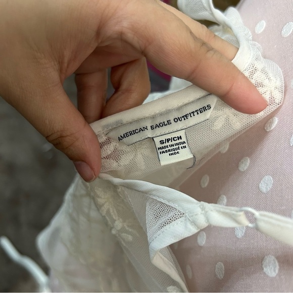 American Eagle Outfitters White Lace Camisole A3 - Picture 4 of 4